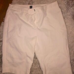 Saks fifth ave white shorts